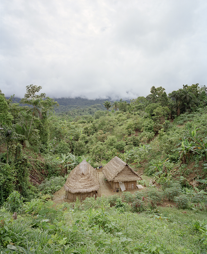 Maison en matriaux traditionnels, Wawaim, 2019