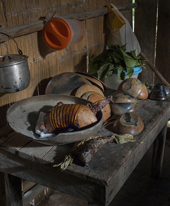 Retour de chasse chez Amalia Wisum Chimpa, Wawaim, 2019