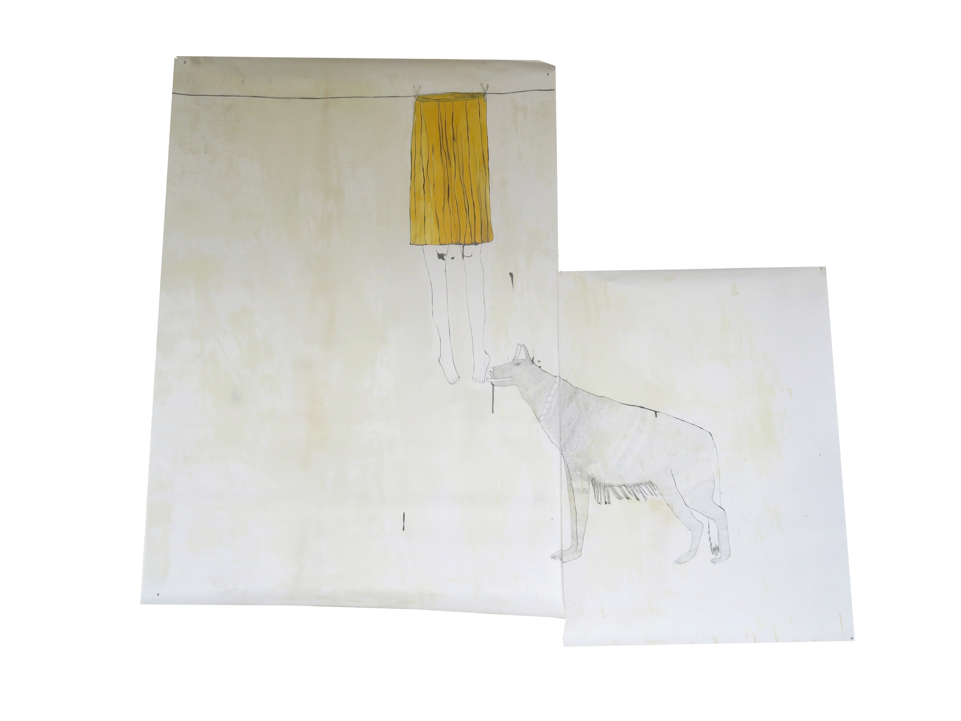 Le chien et la jupe jaune, 2015